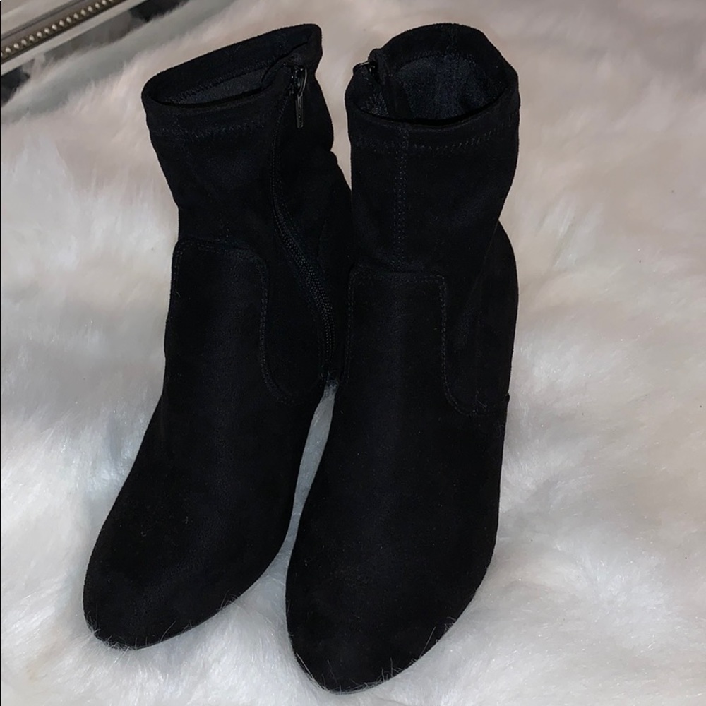 Black booties